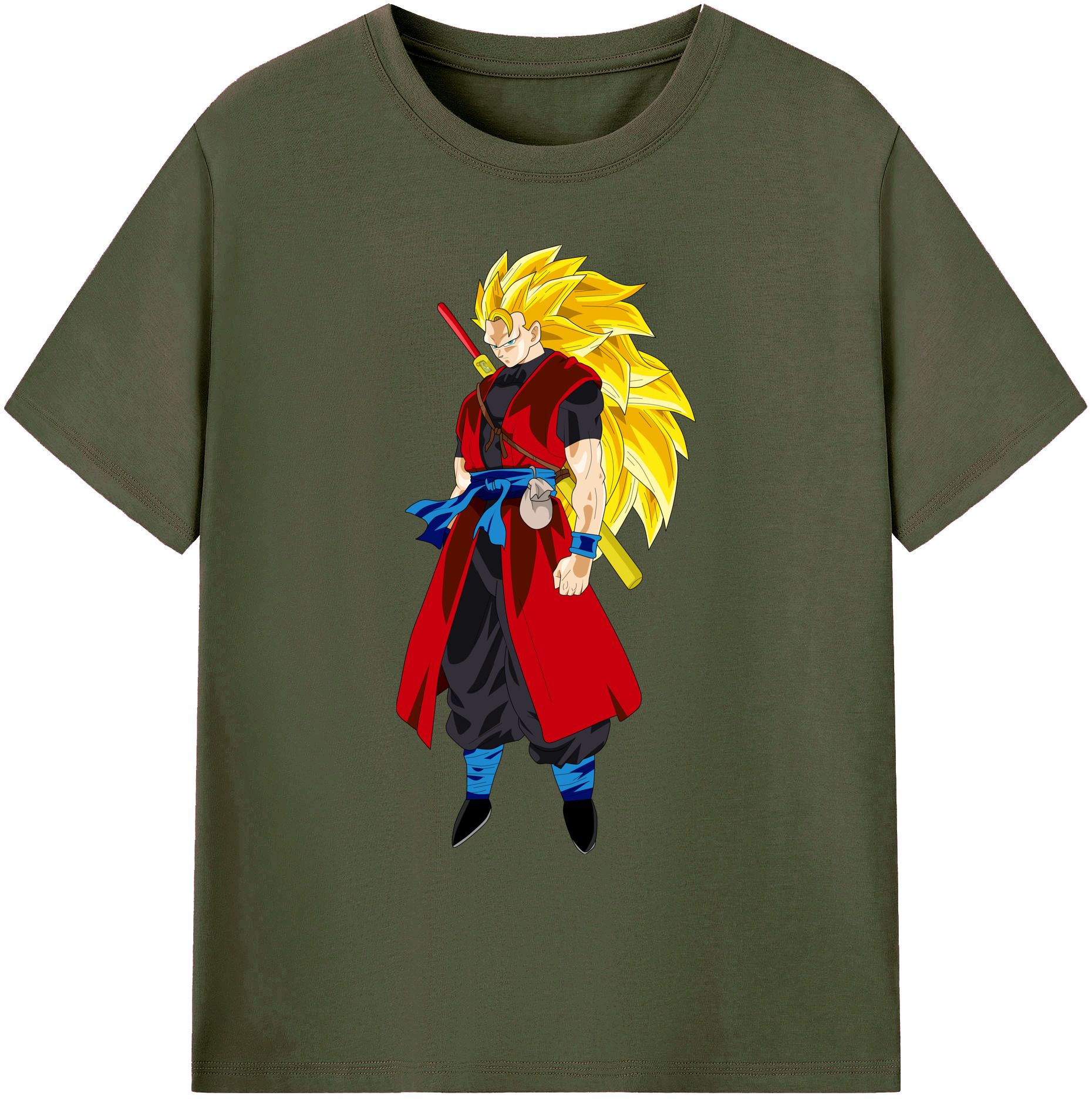 （画像用） ドラゴンボール トランクス（Torankusu）DRAGON BALL Trunks 綿100％ メンズ半袖Tシャツ｜肌触りやわらか＆通気性